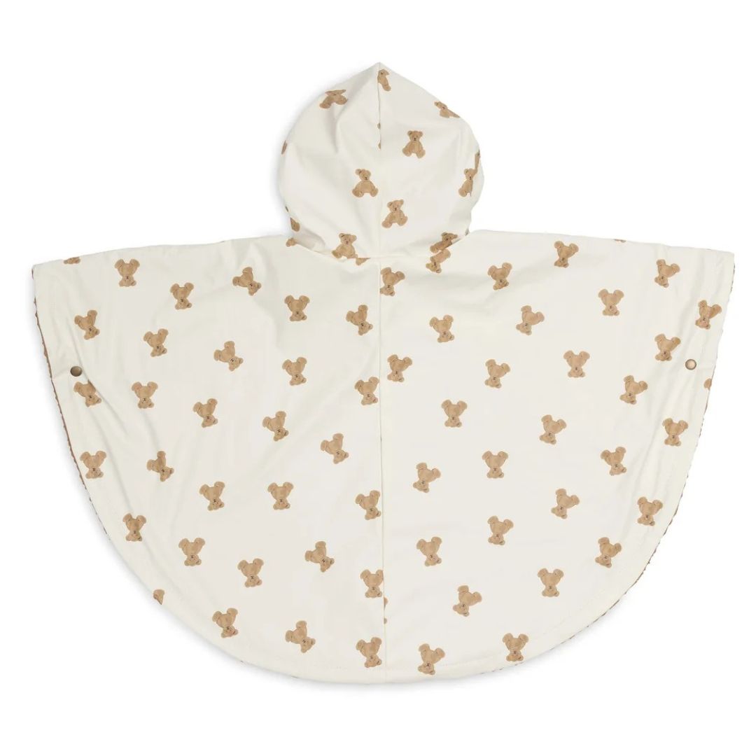 Jollein® Waterproof poncho Mini Teddy Bear Teddy Fleece – slika 2