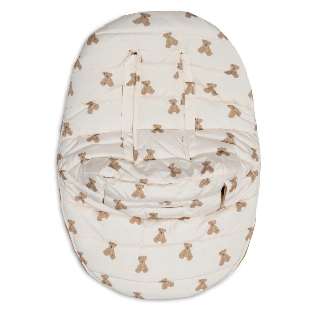 Jollein® Footmuff 0+ 3/5 points Mini Teddy Bear Puffed – slika 3