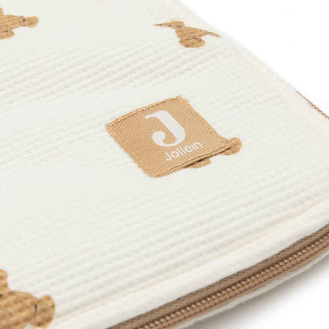 Jollein® Zimska vreča 0+ 3/5 točkovna Mini Teddy Bear Waffle Jollein