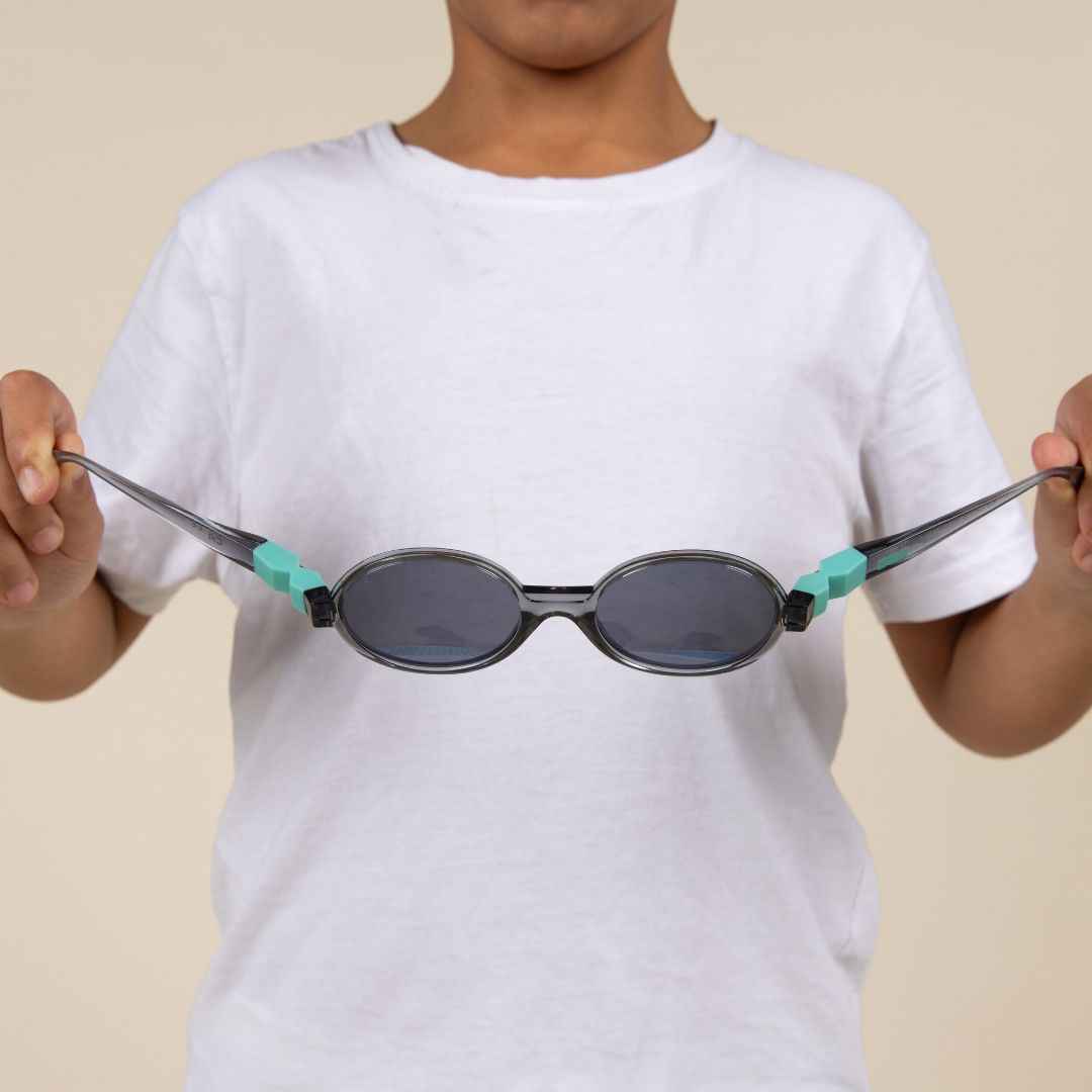 KiETLA® Otroška sončna očala POP Black/Lagoon Ki ET LA