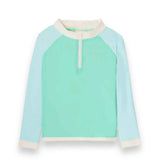 KiETLA® Kids' Long-Sleeved Swim Shirt Green/Blue