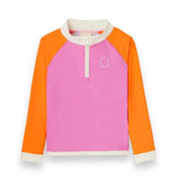 KiETLA® Kids' Long-Sleeved Swim Shirt Pink/Red