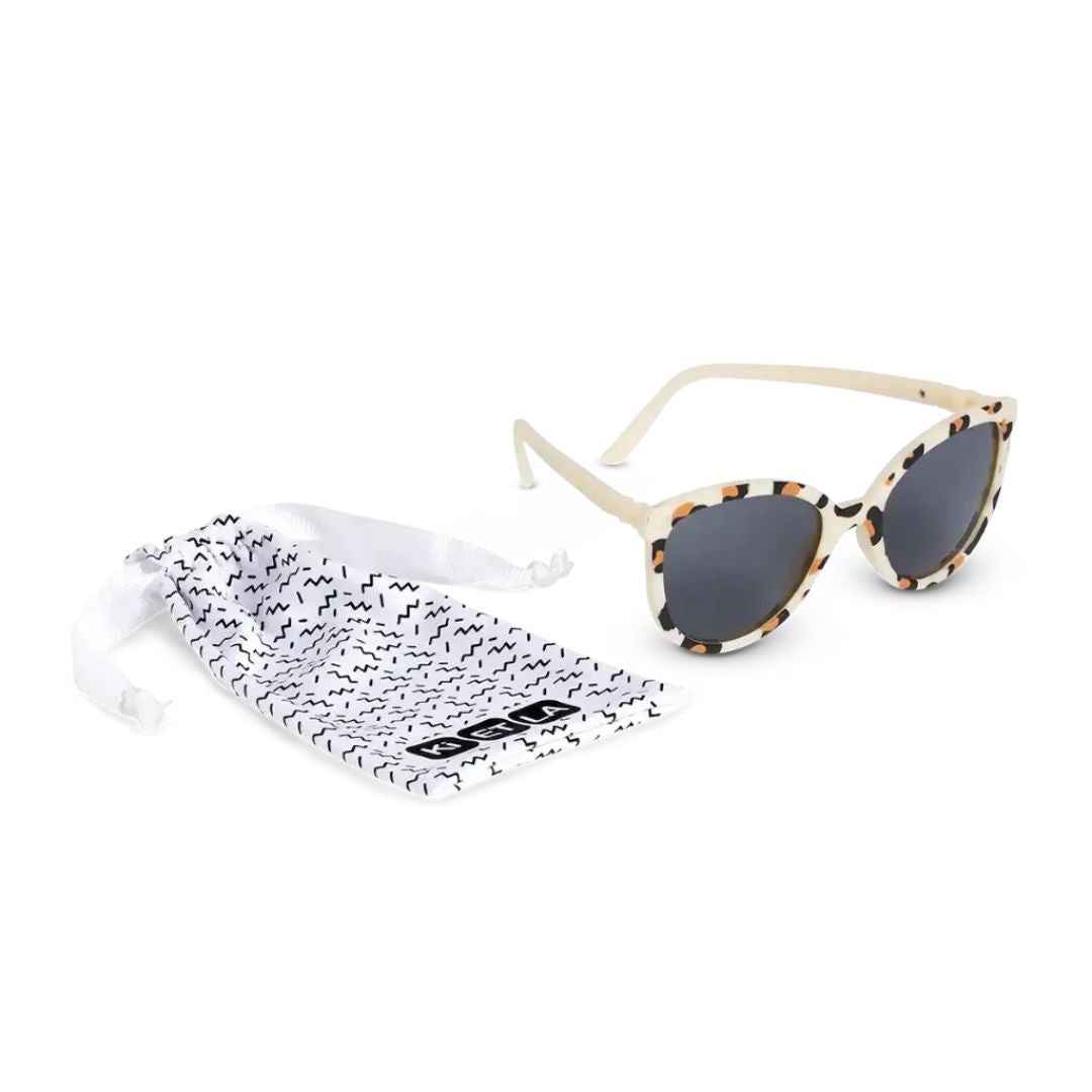 KiETLA® Otroška sončna očala BUZZ Cream Leopard Ki ET LA