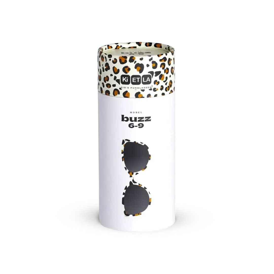 KiETLA® Otroška sončna očala BUZZ Cream Leopard Ki ET LA