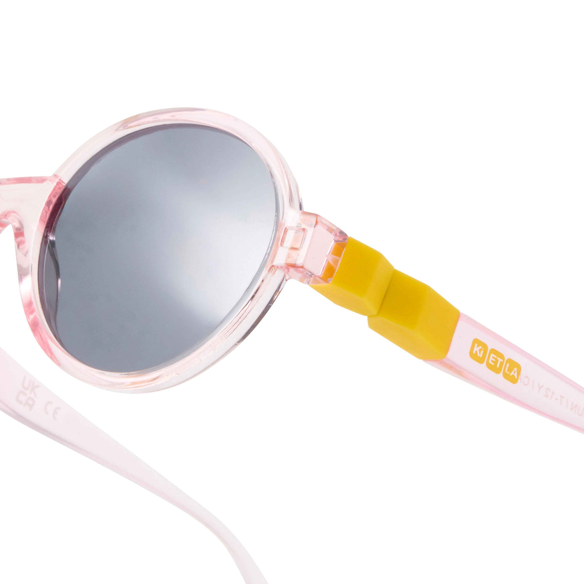 KiETLA® Otroška sončna očala POP Nude/Yellow Ki ET LA