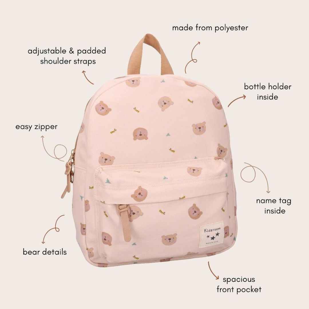 Kidzroom® Otroški nahrbtnik Little Story Beige Kidzroom