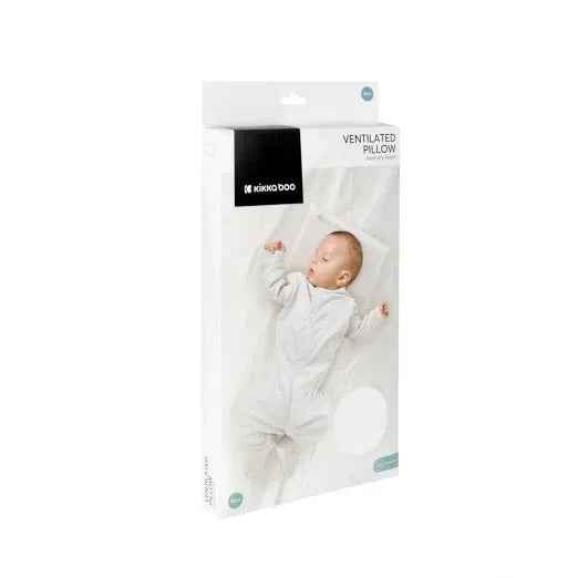 KikkaBoo® Moj prvi vzglavnik iz spominske pene Airknit White KikkaBoo