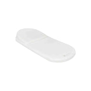 KikkaBoo® Vzmetnica za košaro z vzglavnikom Airknit White 80 × 35 cm KikkaBoo