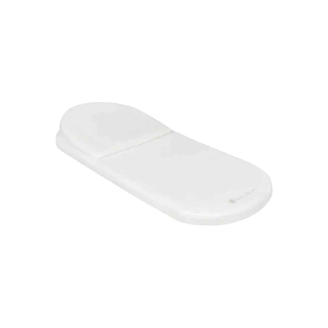 KikkaBoo® Vzmetnica za košaro z vzglavnikom Airknit White 80 × 35 cm KikkaBoo