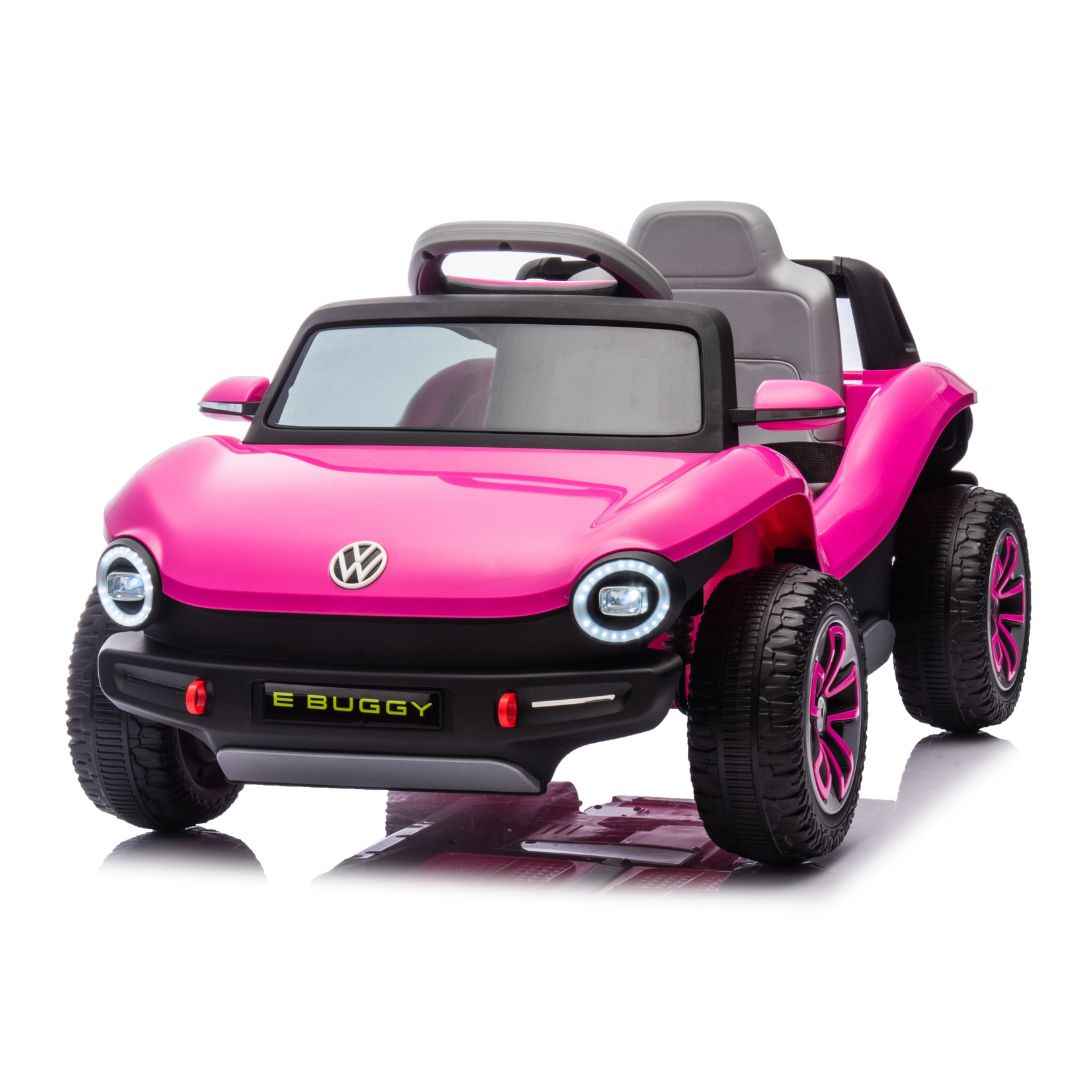 KikkaBoo® Avto na akumulator Licensed Volkswagen E Buggy Pink 12V/5A KikkaBoo