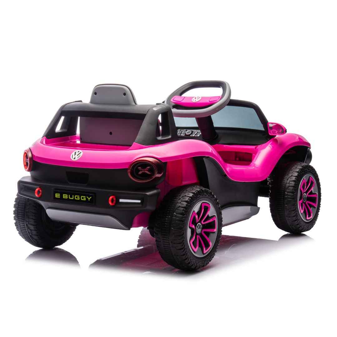 KikkaBoo® Avto na akumulator Licensed Volkswagen E Buggy Pink 12V/5A KikkaBoo