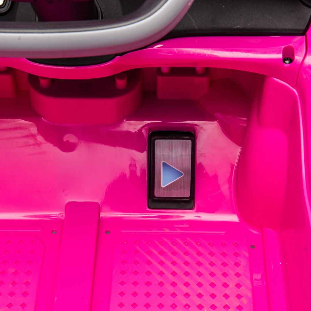 KikkaBoo® Avto na akumulator Licensed Volkswagen E Buggy Pink 12V/5A KikkaBoo