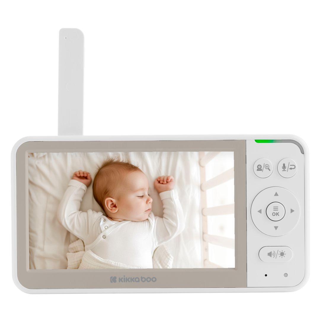 KikkaBoo® Wireless Electronic Baby Monitor Rhen Beige – slika 10