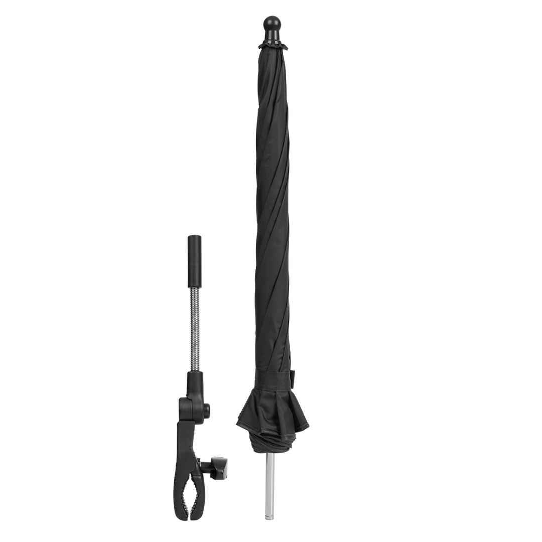 KikkaBoo® Dežnik za voziček Black KikkaBoo