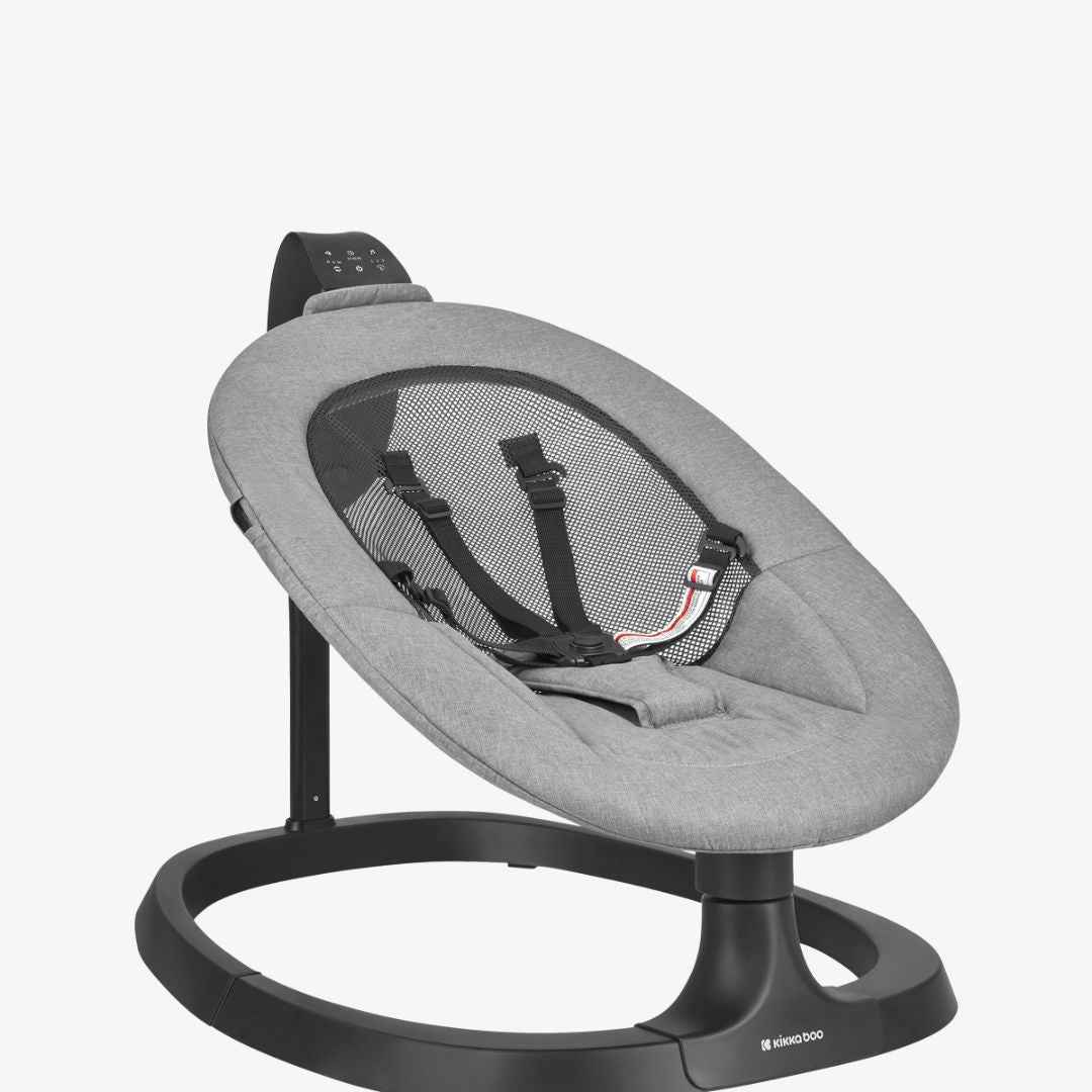 KikkaBoo® Električni gugalnik Zazu Grey KikkaBoo