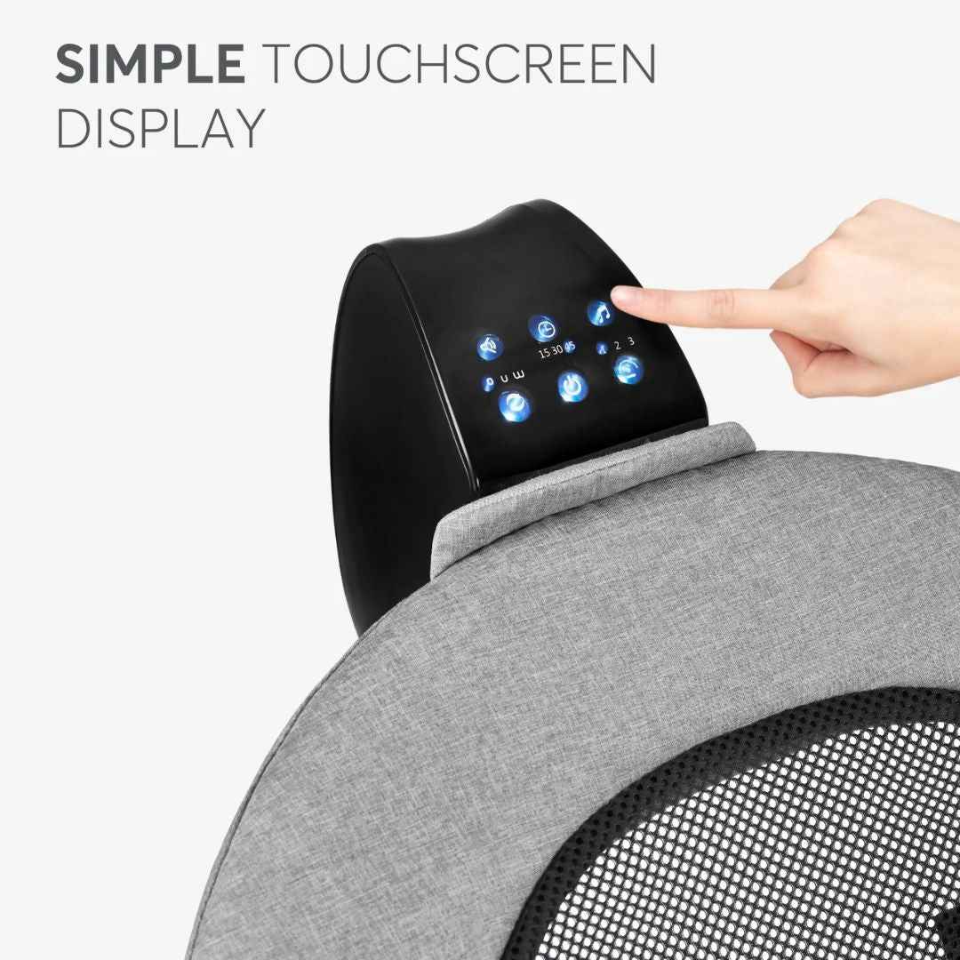 KikkaBoo® Električni gugalnik Zazu Grey KikkaBoo