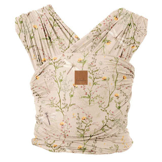 KikkaBoo® Babytrage wrap Isla Secret Garden Beige