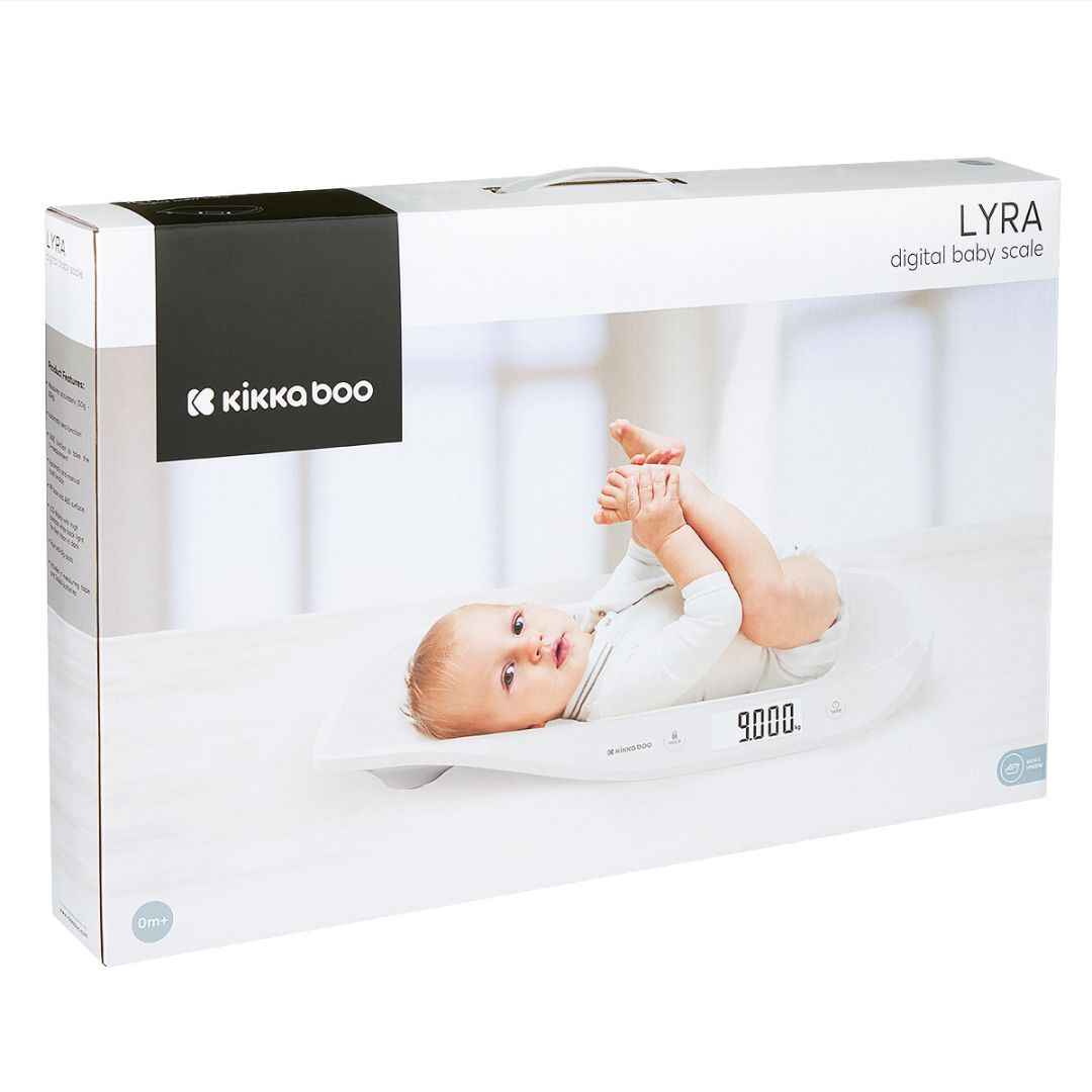 KikkaBoo® Otroška digitalna tehtnica Lyra Beige KikkaBoo