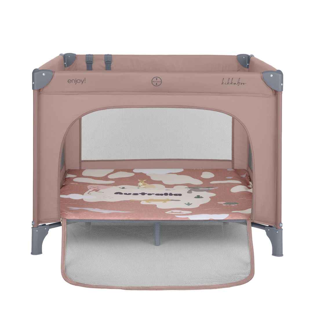 KikkaBoo® Otroška stajica Australia Pink 2026 KikkaBoo