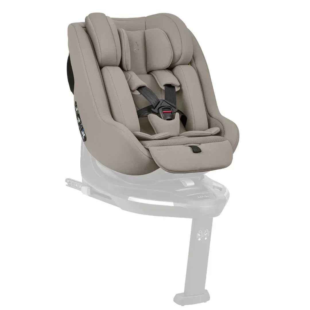KikkaBoo® Platinum Otroški avtosedež i-Class Plus i-SIZE (40-105 cm) Champagne + vrtljiva Isofix baza 360 Noir KikkaBoo