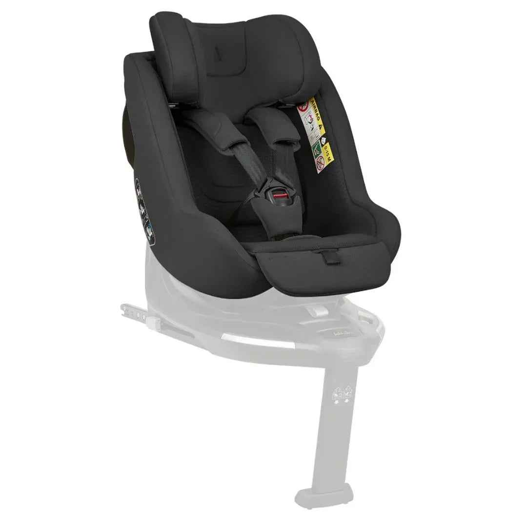 KikkaBoo® Platinum Otroški voziček 5v1 Goya Mocca + Avtosedež i-Class i-SIZE (40-87 cm) + Avtosedež i-Class Plus i-SIZE (40-105 cm) Noir + Vrtljiva Isofix baza i-Class 360 KikkaBoo