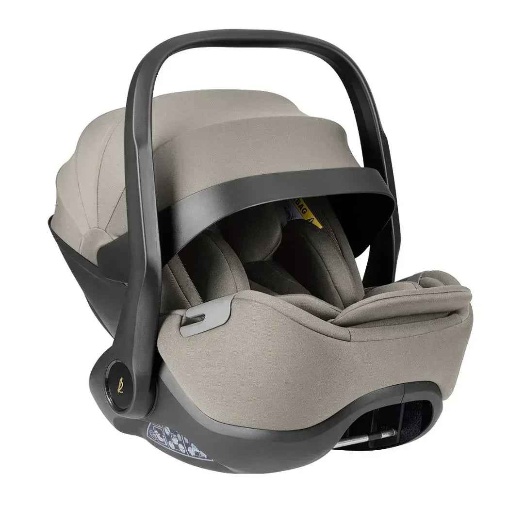 KikkaBoo® Platinum Otroški voziček 5v1 Goya + Avtosedež i-Class i-SIZE (40-87 cm) + Avtosedež i-Class Plus i-SIZE (40-105 cm) + Vrtljiva Isofix baza i-Class 360 Champagne KikkaBoo