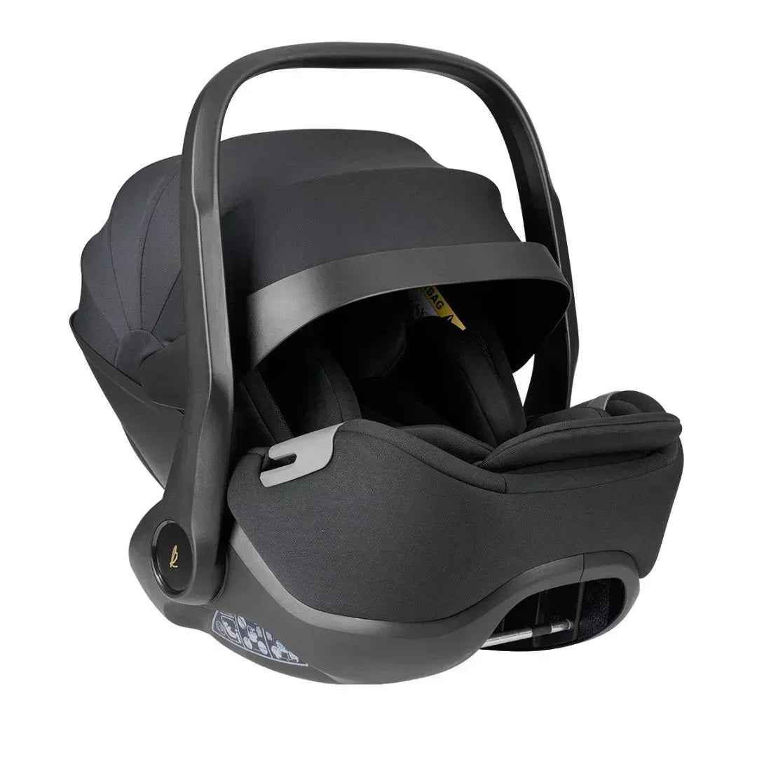 KikkaBoo® Platinum Otroški voziček 5v1 Goya Mocca + Avtosedež i-Class i-SIZE (40-87 cm) + Avtosedež i-Class Plus i-SIZE (40-105 cm) Noir + Vrtljiva Isofix baza i-Class 360 KikkaBoo