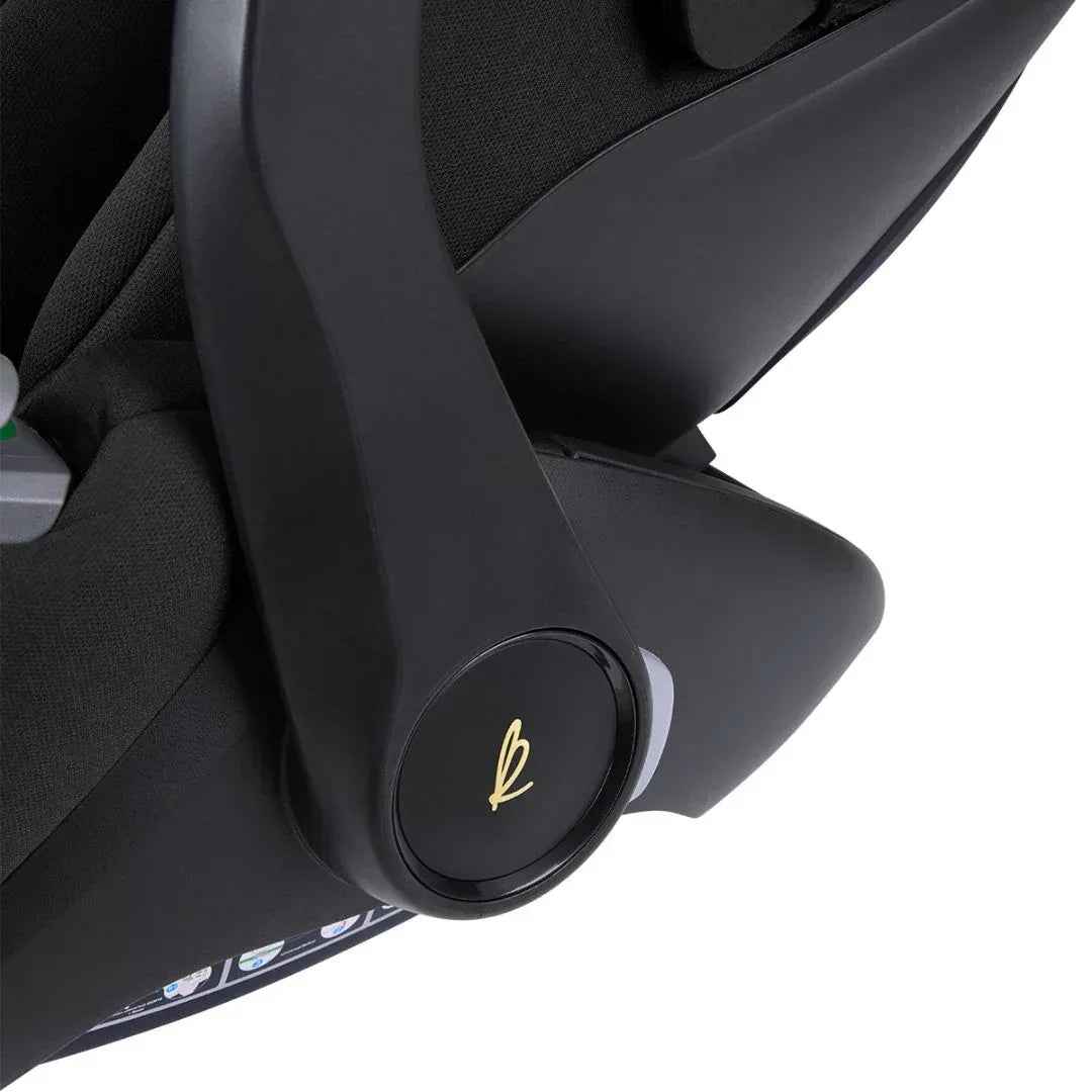 KikkaBoo® Platinum Otroški avtosedež i-Class i-SIZE (40-87 cm) + vrtljiva Isofix baza 360 Noir KikkaBoo