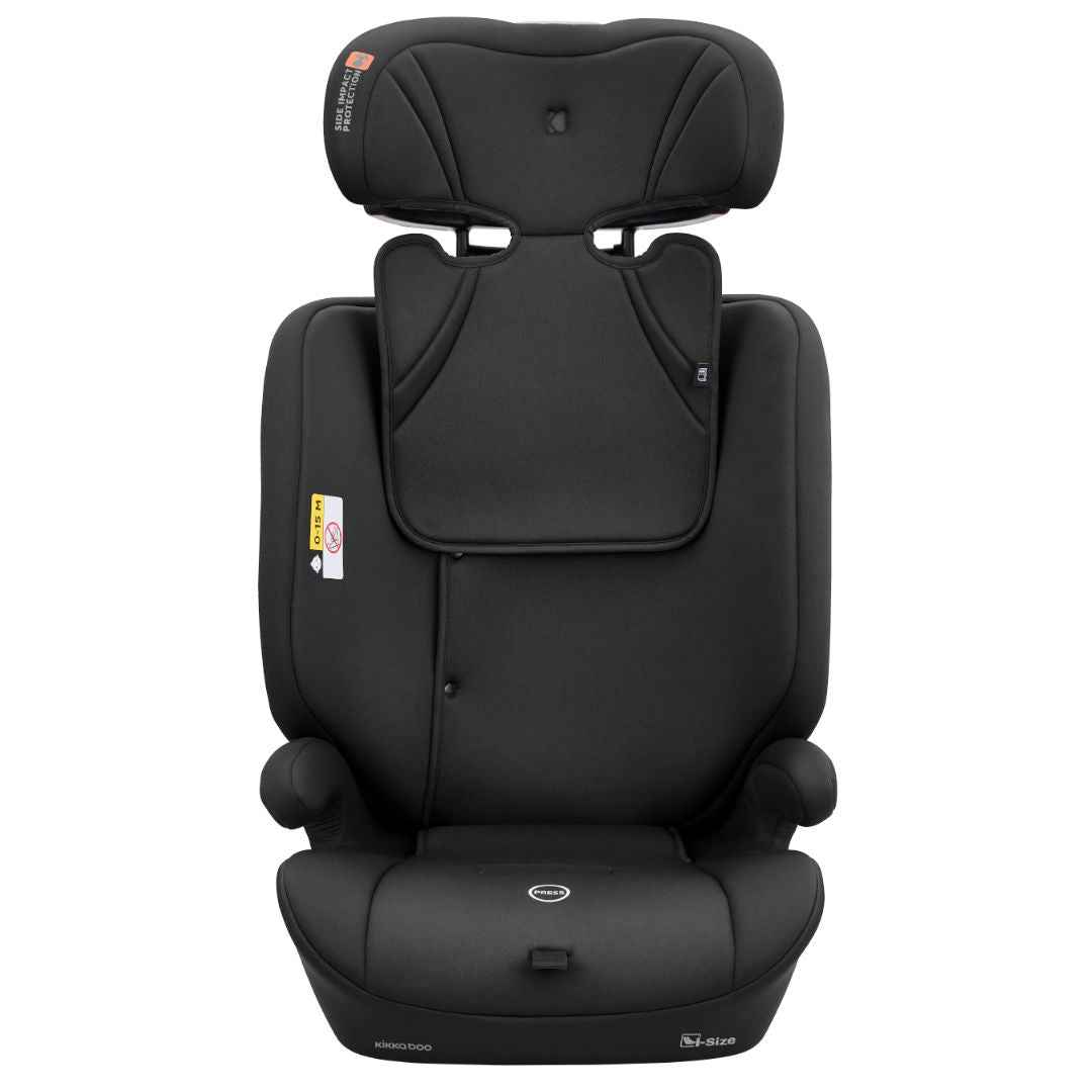 KikkaBoo® Otroški avtosedež i-Flow i-SIZE (76-150 cm) Black KikkaBoo