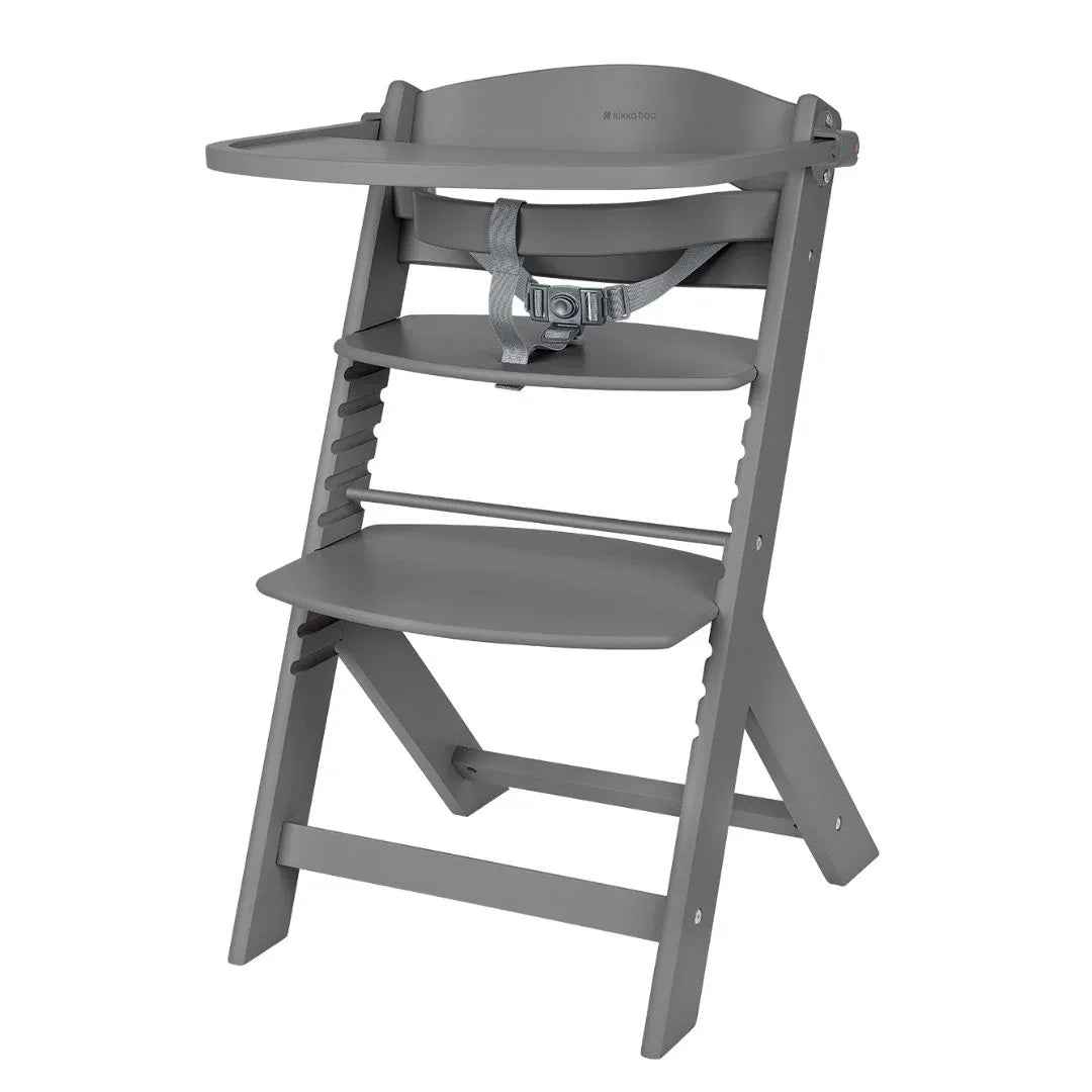 KikkaBoo® Otroški stolček za hranjenje Nordy Dark Grey KikkaBoo