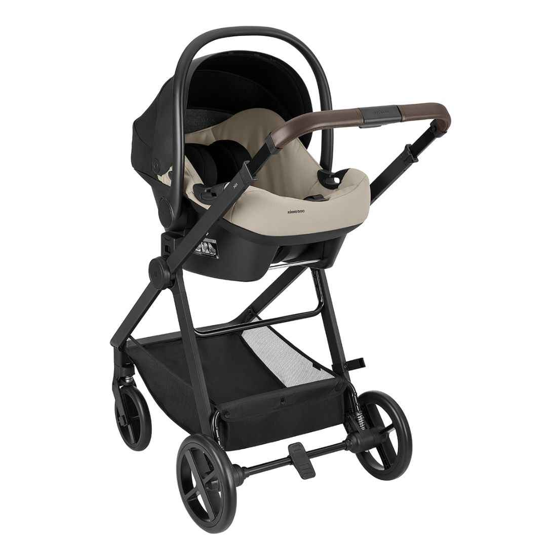 KikkaBoo® Otroški voziček s košaro 3v1 Mia Beige 2026 KikkaBoo