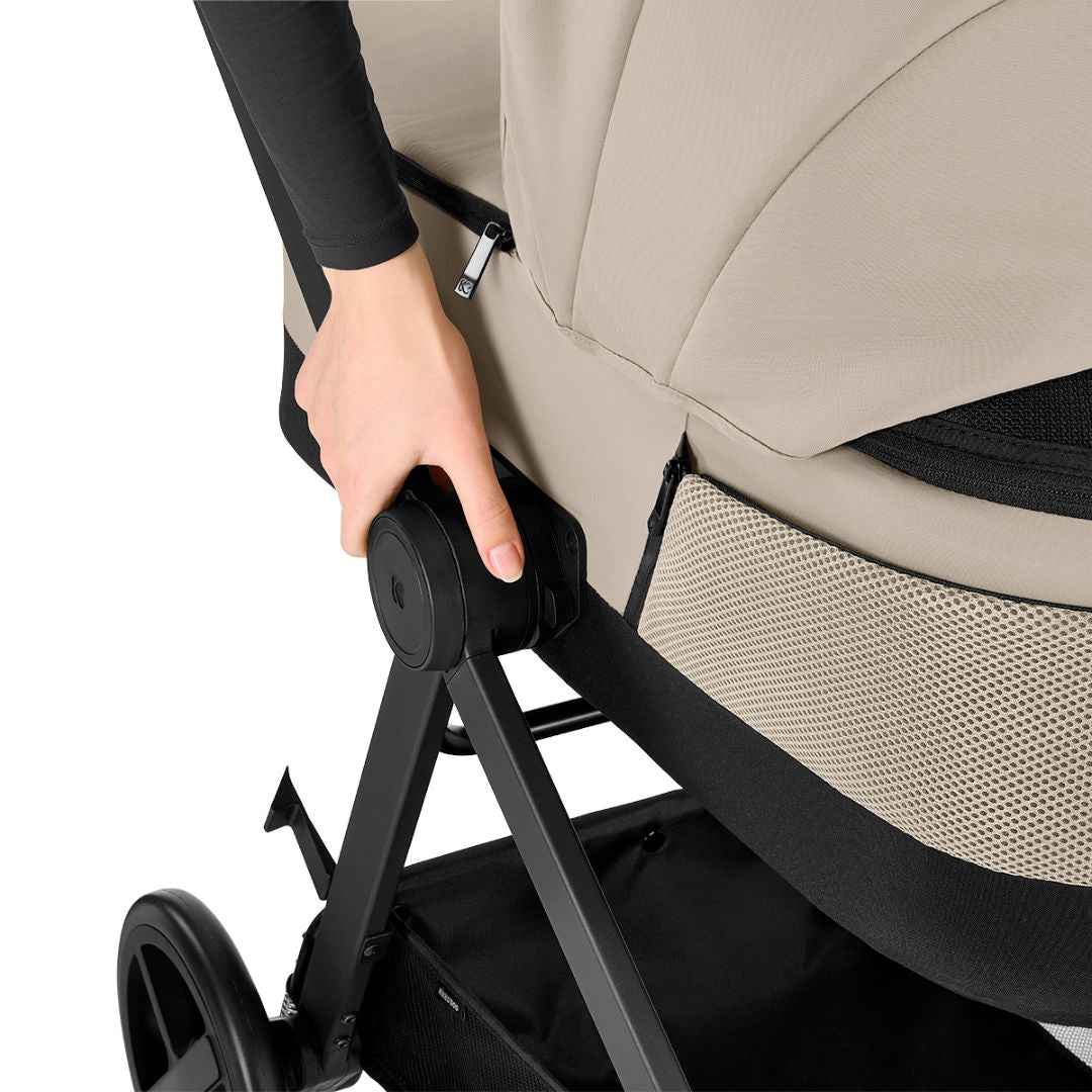 KikkaBoo® Otroški voziček s košaro 3v1 Mia Beige 2026 KikkaBoo