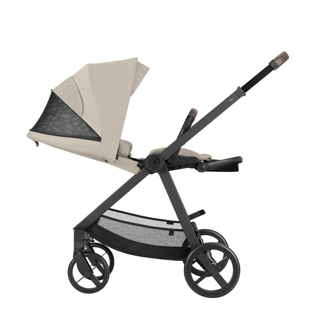 KikkaBoo® Otroški voziček s košaro 3v1 Mia Beige 2026 KikkaBoo