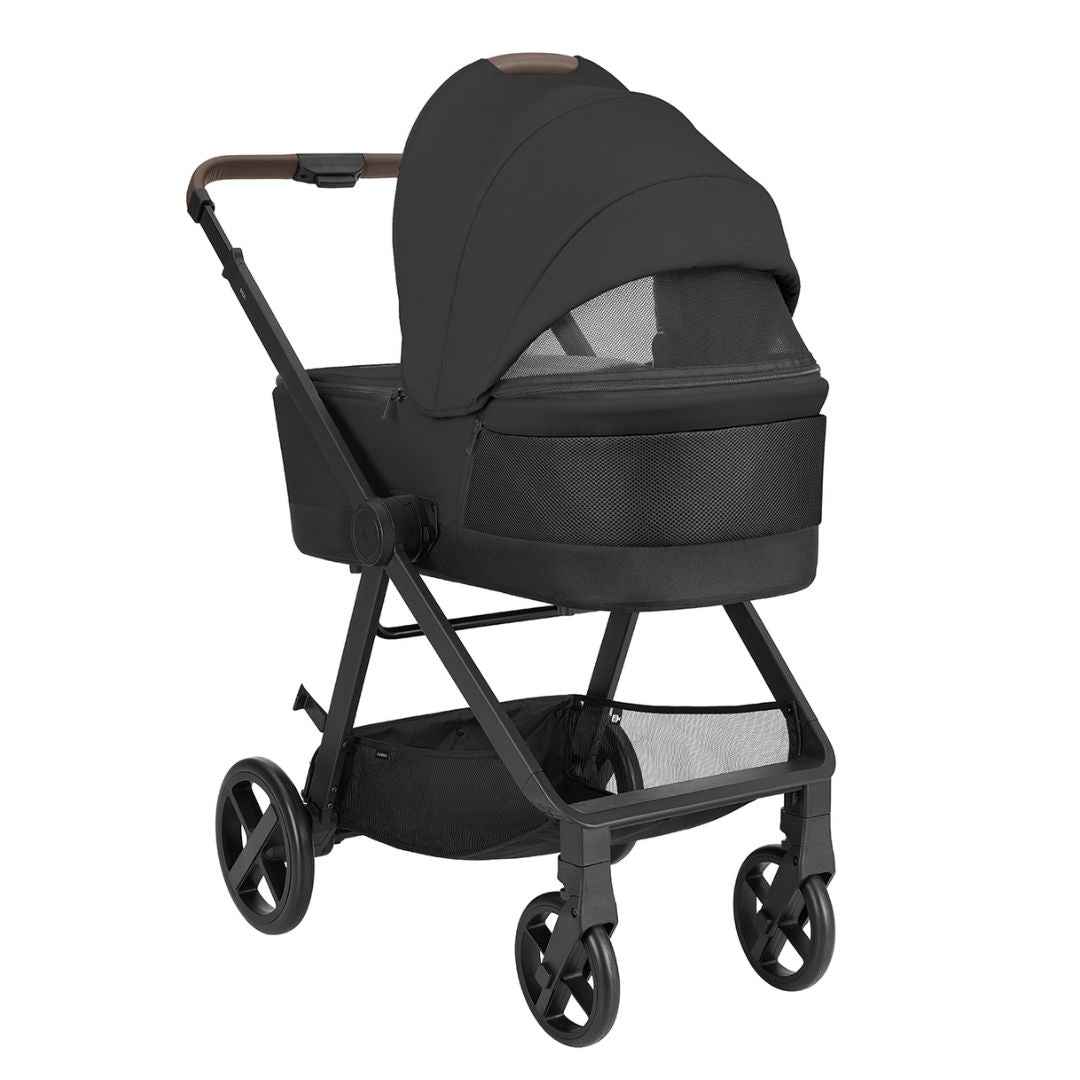 KikkaBoo® Otroški voziček s košaro 3v1 Mia Black 2026 KikkaBoo