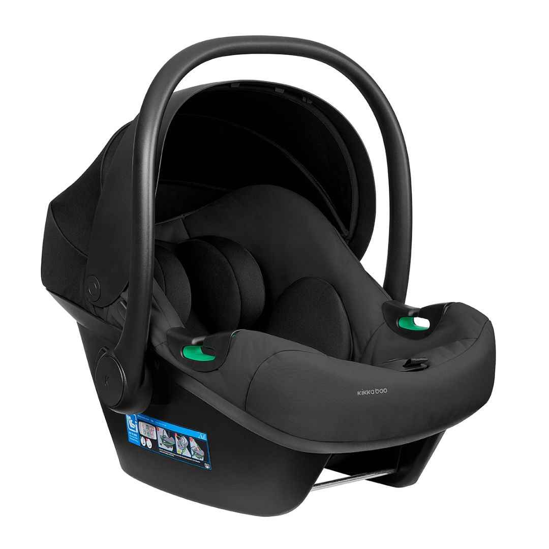 KikkaBoo® Otroški voziček s košaro 3v1 Mia Black 2026 KikkaBoo