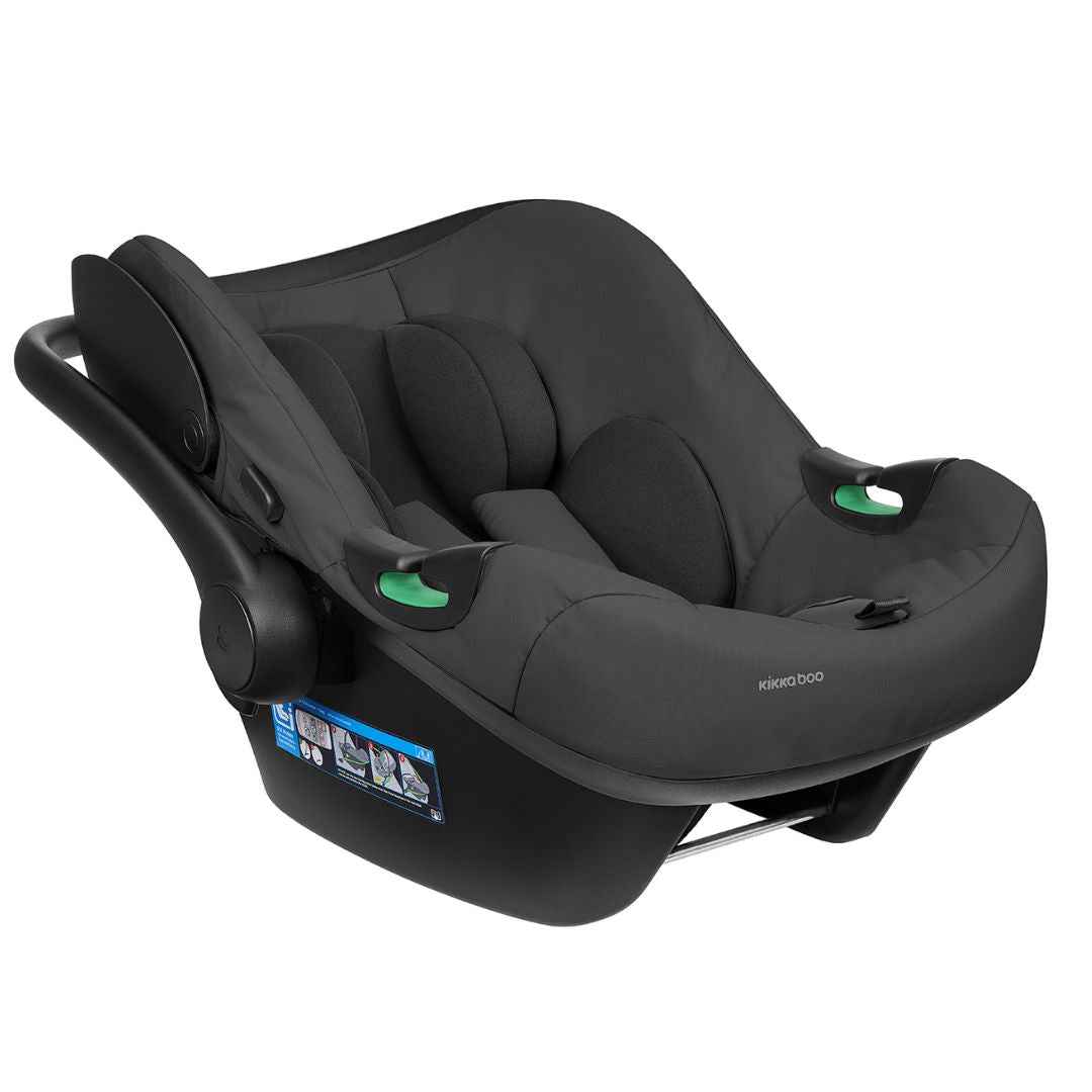 KikkaBoo® Otroški voziček s košaro 3v1 Mia Black 2026 KikkaBoo