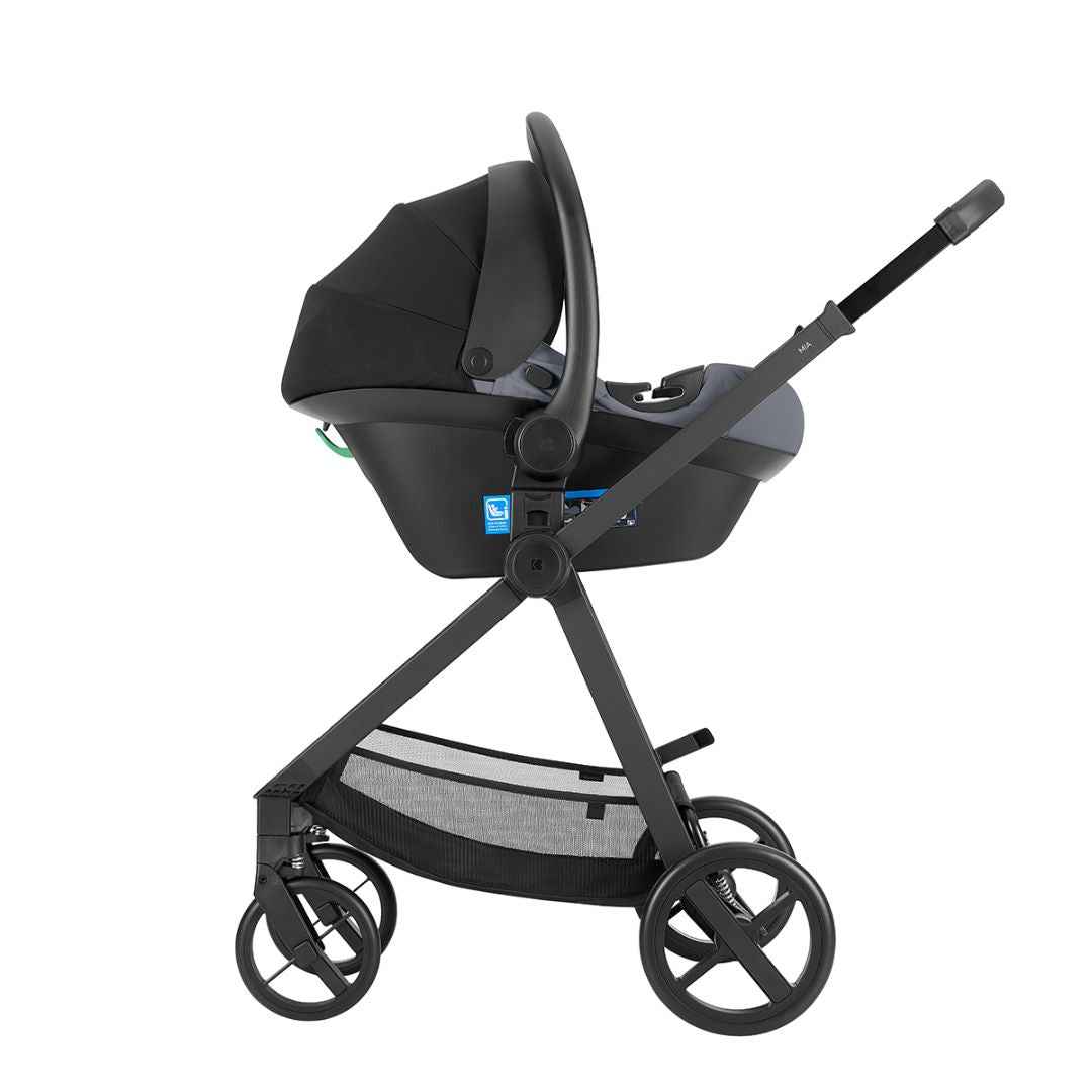 KikkaBoo® Otroški voziček s košaro 3v1 Mia Grey 2026 KikkaBoo