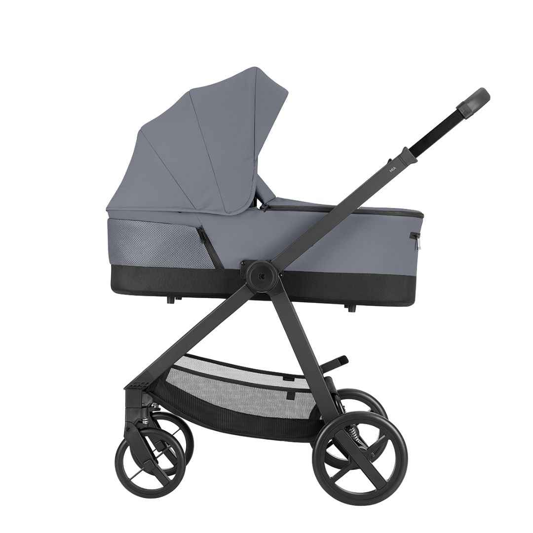 KikkaBoo® Otroški voziček s košaro 3v1 Mia Grey 2026 KikkaBoo