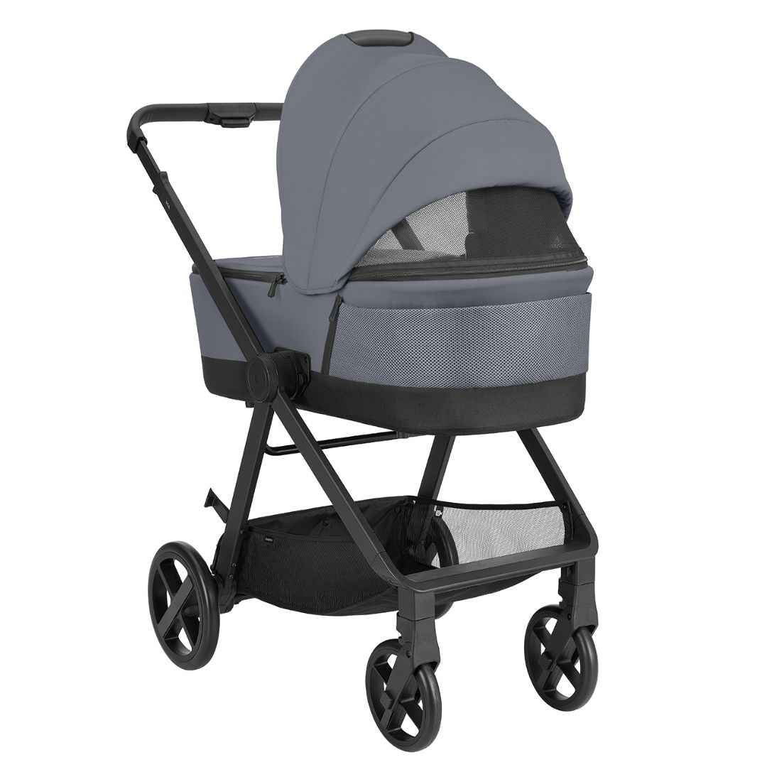 KikkaBoo® Otroški voziček s košaro 3v1 Mia Grey 2026 KikkaBoo