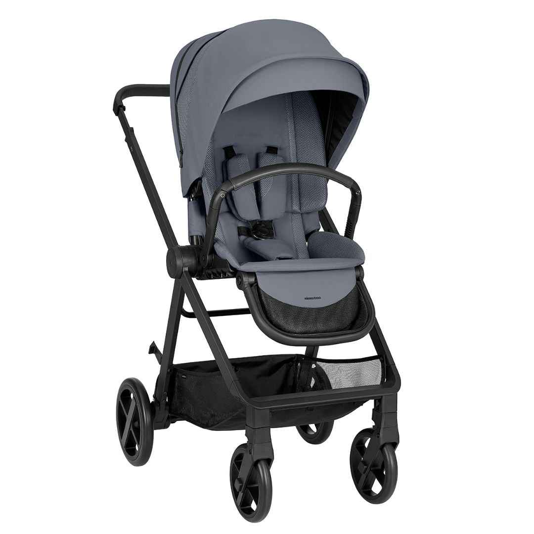 KikkaBoo® Otroški voziček s košaro 3v1 Mia Grey 2026 KikkaBoo