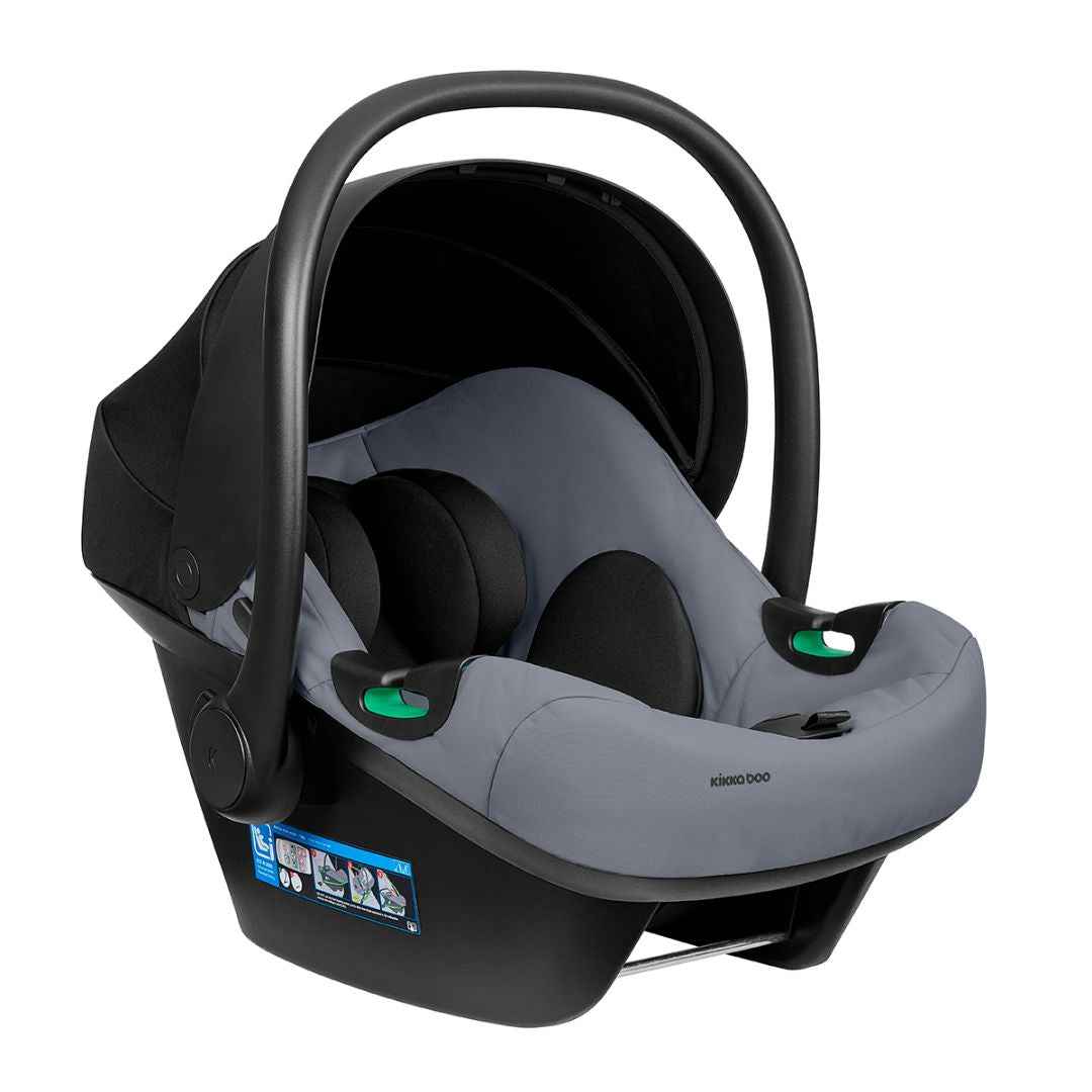 KikkaBoo® Otroški voziček s košaro 3v1 Mia Grey 2026 KikkaBoo