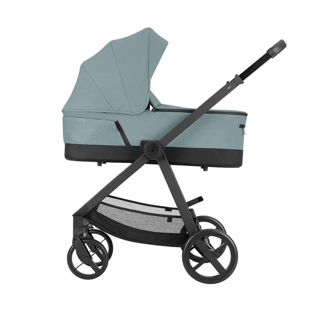KikkaBoo® Otroški voziček s košaro 3v1 Mia Mint 2026 KikkaBoo