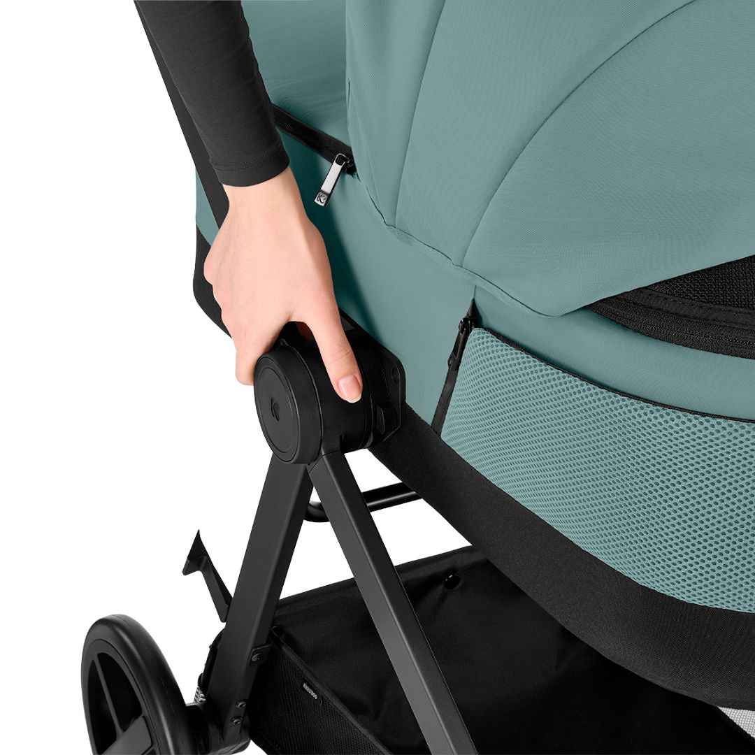 KikkaBoo® Otroški voziček s košaro 3v1 Mia Mint 2026 KikkaBoo