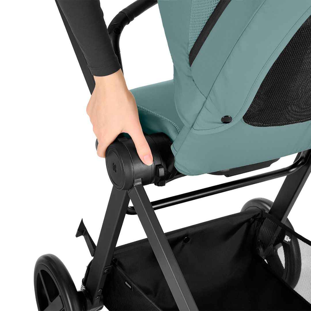 KikkaBoo® Otroški voziček s košaro 3v1 Mia Mint 2026 KikkaBoo