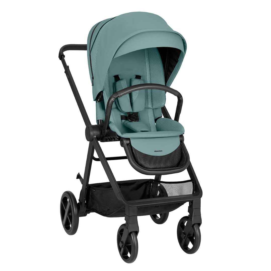 KikkaBoo® Otroški voziček s košaro 3v1 Mia Mint 2026 KikkaBoo