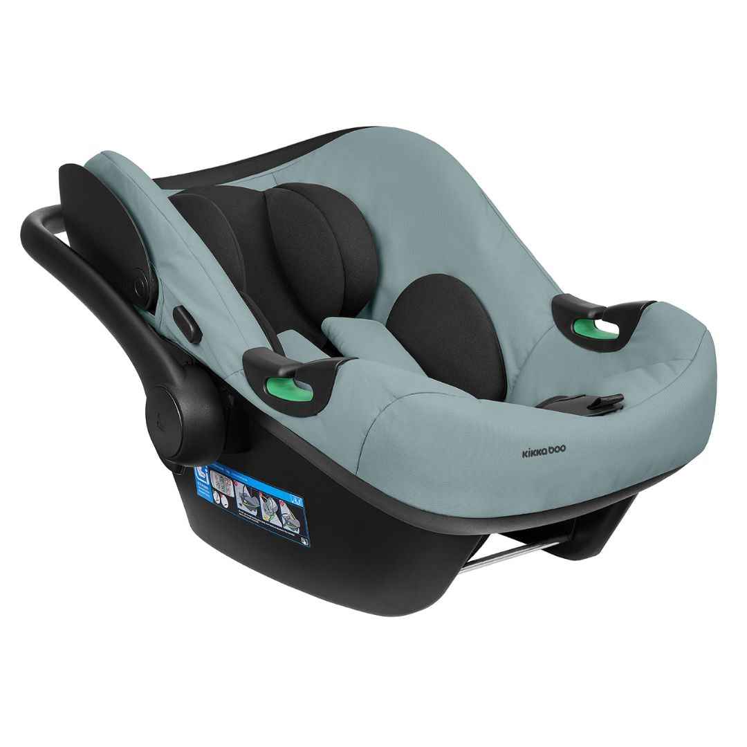 KikkaBoo® Otroški voziček s košaro 3v1 Mia Mint 2026 KikkaBoo