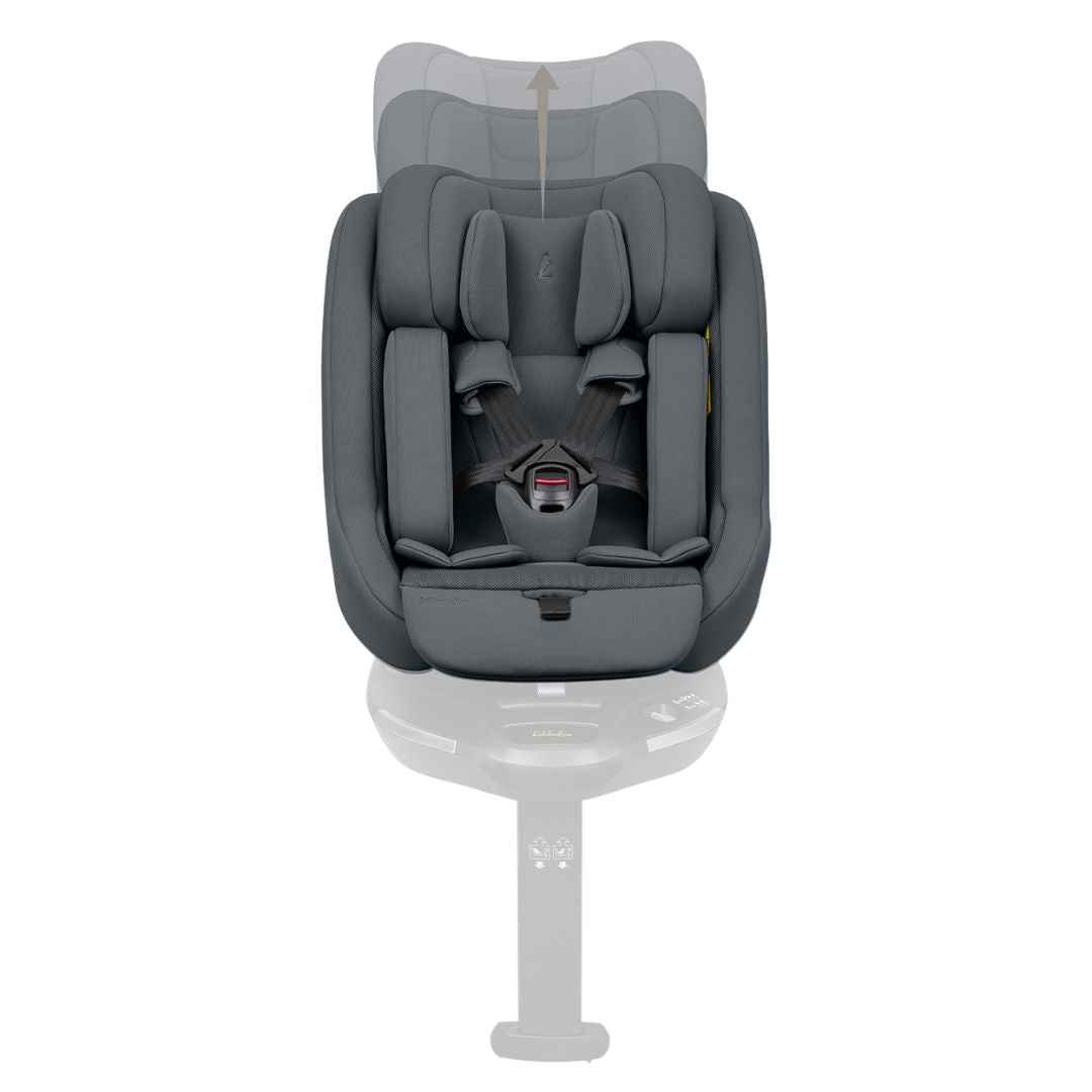 KikkaBoo® Platinum Otroški avtosedež i-Class Plus i-SIZE (40-105 cm) Graphite KikkaBoo