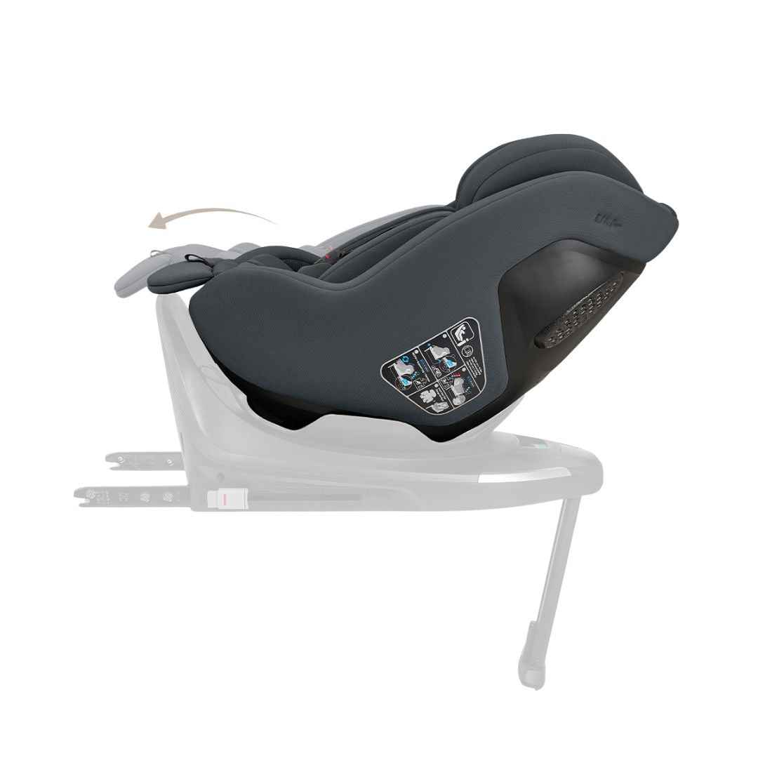 KikkaBoo® Platinum Otroški avtosedež i-Class Plus i-SIZE (40-105 cm) Graphite KikkaBoo