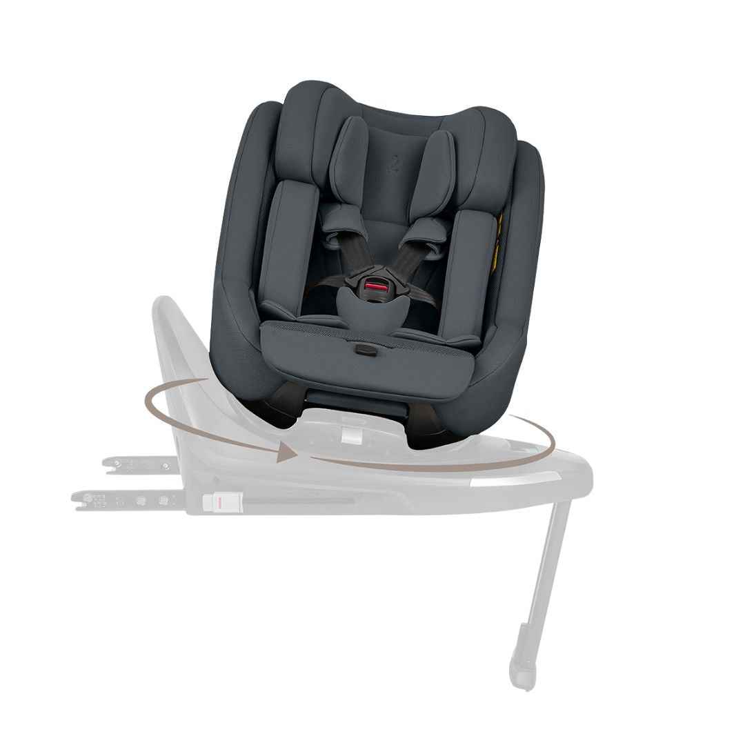 KikkaBoo® Platinum Otroški avtosedež i-Class Plus i-SIZE (40-105 cm) Graphite KikkaBoo