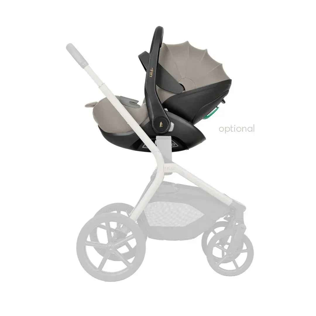 KikkaBoo® Platinum Otroški voziček s košaro 2v1 Goya Champagne KikkaBoo